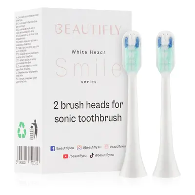 Beautifly White Smile Toothbrush Tips náhradní hlavice pro zubní kartáček 2 ks