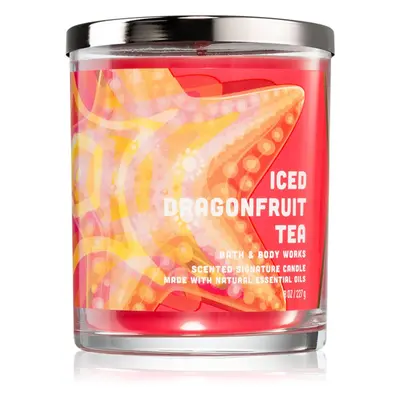 Bath & Body Works Iced Dragonfruit Tea vonná svíčka 227 g