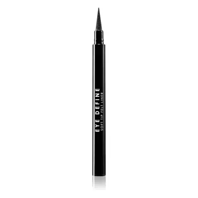 MUA Makeup Academy Eye Define oční linky ve fixu odstín Black 0,65 g