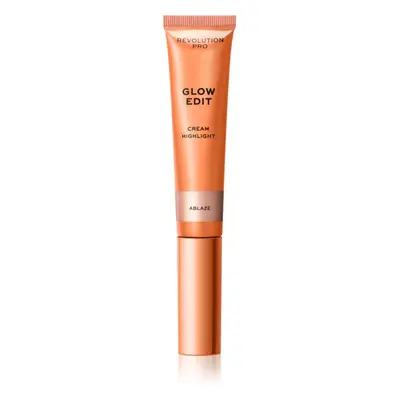 Revolution PRO Glow Edit krémový rozjasňovač odstín Ablaze 15 ml