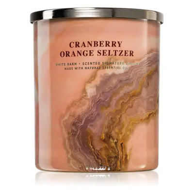 Bath & Body Works Cranberry Orange Seltzer vonná svíčka 227 g