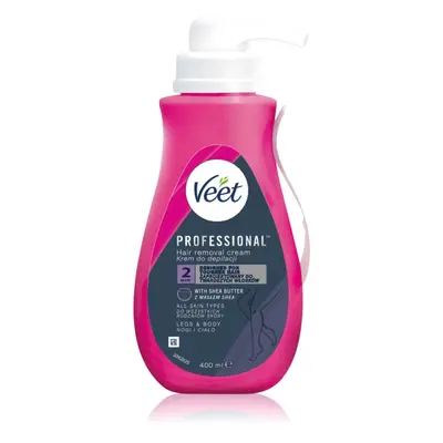 Veet Professional All Skin Types depilační krém pro všechny typy pokožky 400 ml