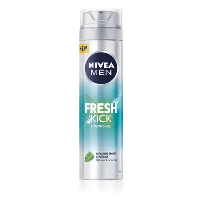 Nivea Men Fresh Kick gel na holení pro muže 200 ml