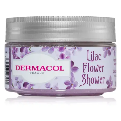 Dermacol Flower Care Lilac cukrový tělový peeling 200 g