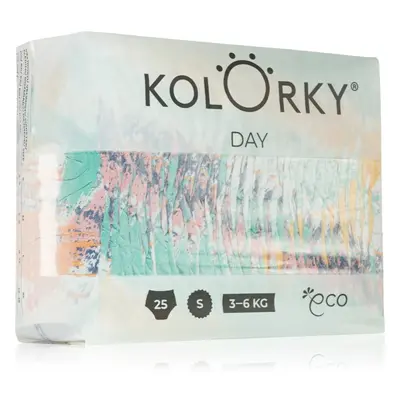 Kolorky Day Brushes jednorázové EKO pleny velikost S 3-6 Kg 25 ks