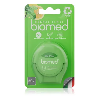 Biomed Dental Floss dentální nit Mint and Yuzu 50 m