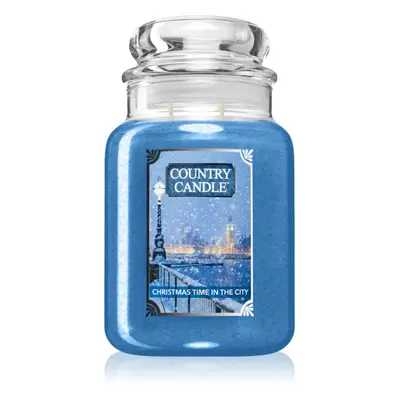 Country Candle Christmas Time In The City vonná svíčka 680 g