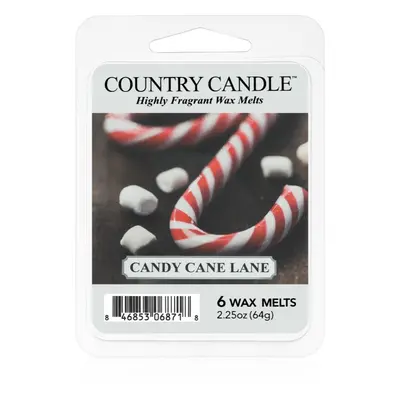 Country Candle Candy Cane Lane vosk do aromalampy 64 g