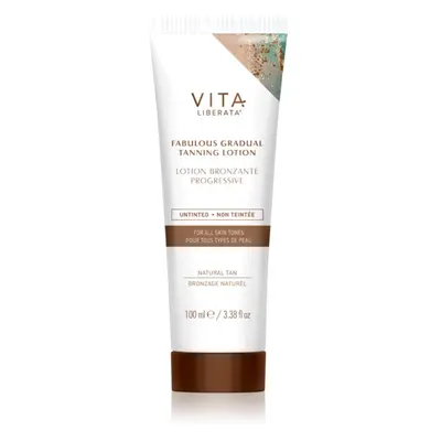 Vita Liberata Fabulous Gradual Tanning Lotion bezbarvý samoopalovací krém na tělo 100 ml