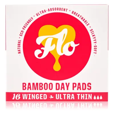 FLO Bamboo Day Pads vložky na den 16 ks