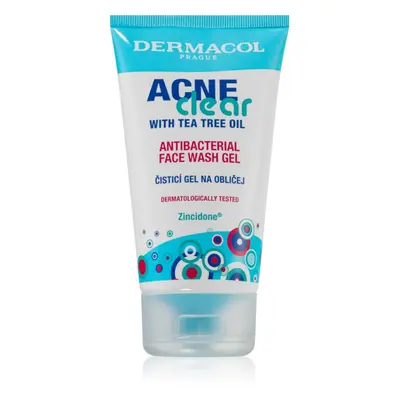 Dermacol Acne Clear čisticí gel pro problematickou pleť, akné 150 ml