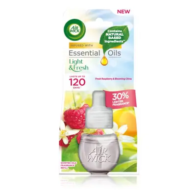 Air Wick Light & Fresh Fresh Raspberry & Blooming Citrus náplň do aroma difuzérů 19 ml