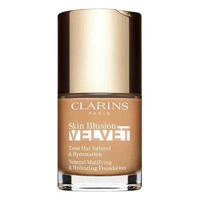 Clarins Skin Illusion Velvet tekutý make-up s matným finišem s vyživujícím účinkem odstín 111N 3