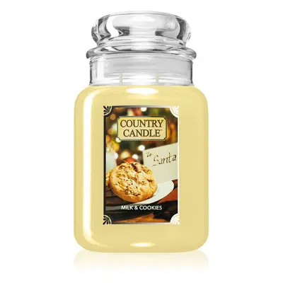 Country Candle Milk & Cookies vonná svíčka 737 g