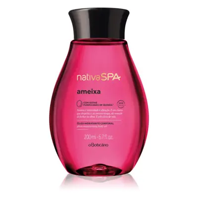 Nativa SPA Plum Flower hydratační tělový olej do koupele 200 ml