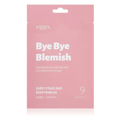 Eggo Bye Bye Blemish náplasti na problematickou pleť 9 ks