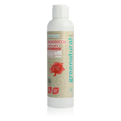 Greenatural Body Wash Cardamon & Ginger tonizující sprchový gel 250 ml