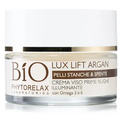 Phytorelax Laboratories Lux Lift Argan rozjasňující krém pro první vrásky 50 ml