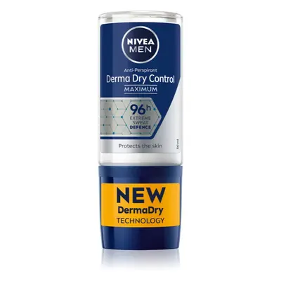 NIVEA MEN Derma Dry Control kuličkový antiperspirant pro muže 50 ml