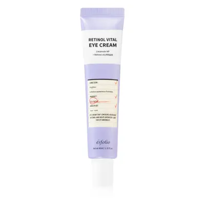 esfolio Retinol Vital protivráskový oční krém s retinolem 40 ml