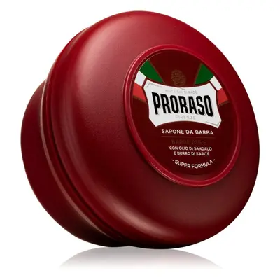 Proraso Red mýdlo na holení pro tvrdé vousy na vousy 150 ml