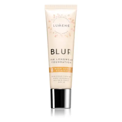 Lumene Nordic Makeup Blur dlouhotrvající make-up SPF 15 odstín 4 Warm Honey 30 ml