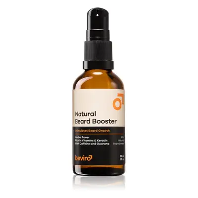 Beviro Natural Beard Booster péče pro podporu růstu vousů 30 ml