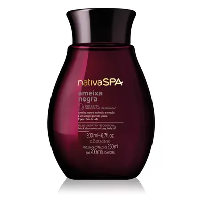 Nativa SPA Black Plum hydratační tělový olej 200 ml