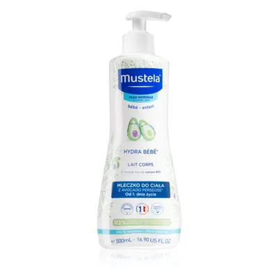 Mustela Bébé Hydra Bébé hydratační tělové mléko pro dětskou pokožku 500 ml