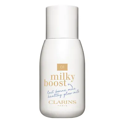 Clarins Milky Boost tónovací mléko pro sjednocení barevného tónu pleti odstín 01 Milky Cream 50 