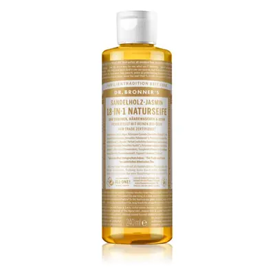 Dr. Bronner’s Sandalwood & Jasmine tekuté univerzální mýdlo 240 ml