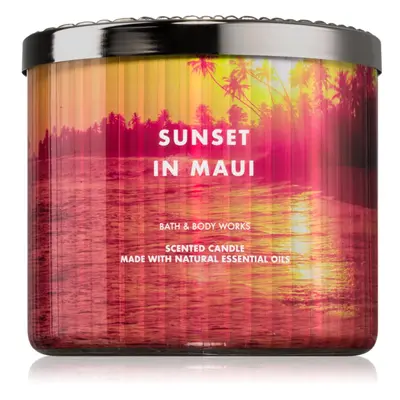 Bath & Body Works Sunset In Maui vonná svíčka 411 g