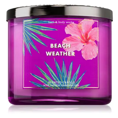 Bath & Body Works Beach Weather vonná svíčka 411 g