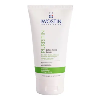 Iwostin Purritin mycí gel pro mastnou pleť se sklonem k akné 150 ml