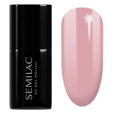 Semilac UV Hybrid Extend 5in1 gelový lak na nehty odstín 802 Dirty Nude Rose 7 ml