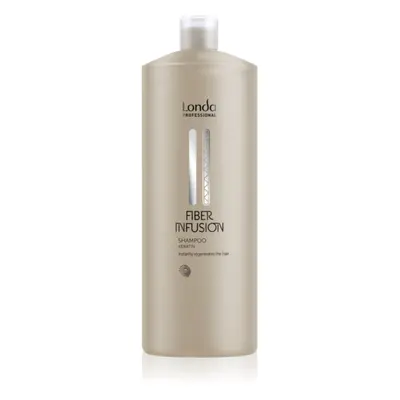 Londa Professional Fiber Infusion Shampoo jemný šampon pro poškozené a barvené vlasy 1000 ml