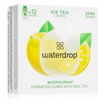 Waterdrop Microdrink Ice Tea nápoj s vitamínem C a B3 příchuť Lemon 12 ks