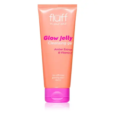 Fluff Glow Jelly čisticí pleťový gel s vitaminem C 100 ml