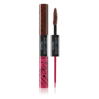 Astra Make-up Duoversity řasenka a oční linky 2 v 1 odstín 06 Cyber Barrio 2x3,5 ml