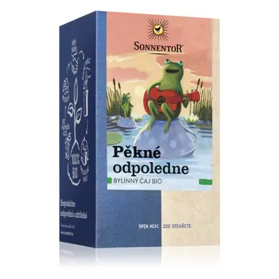 SONNENTOR Pěkné odpoledne BIO bylinný čaj dvoukomorový sáček 18x1,5 g