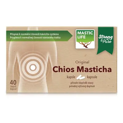 Masticlife Chios Masticha kapsle pro podporu trávení 40 cps