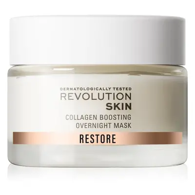 Revolution Skincare Restore Collagen Boosting obnovující noční krémová maska pro podporu tvorby 