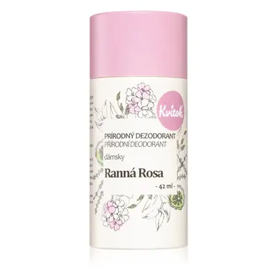 Kvitok Ranní rosa deodorant v krému pro citlivou pokožku 42 ml