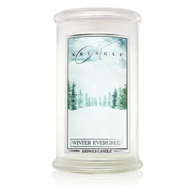 Kringle Candle Winter Evergreen vonná svíčka 624 g