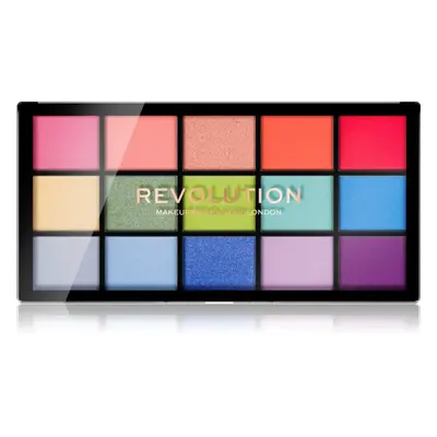 Makeup Revolution Reloaded paleta očních stínů odstín Sugar Pie 15x1,1 g