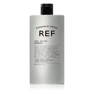 REF Cool Silver Shampoo stříbrný šampon neutralizující žluté tóny 285 ml