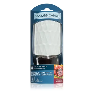 Yankee Candle Black Cherry elektrický difuzér + náhradní náplň