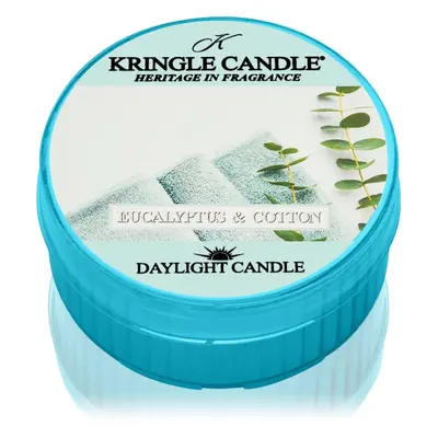 Kringle Candle Eucalyptus & Cotton čajová svíčka 42 g