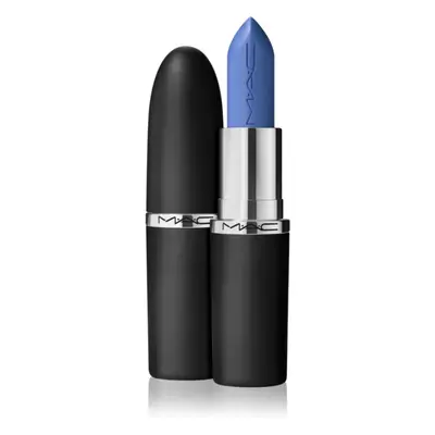 MAC Cosmetics MACximal Sleek Satin Lipstick krémová hydratační rtěnka odstín Tilted Denim 3,5 g