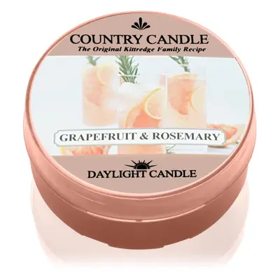 Country Candle Grapefruit & Rosemary čajová svíčka 42 g